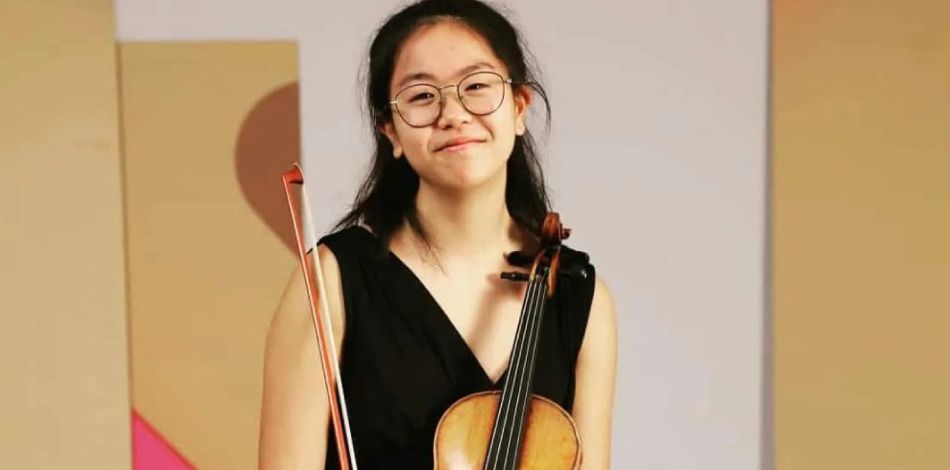 Dai Mar López Monterde, alumna del Centre Superior Liceu, ganadora en el I Concurso Internacional de Violín: Leonel Morales & Friends