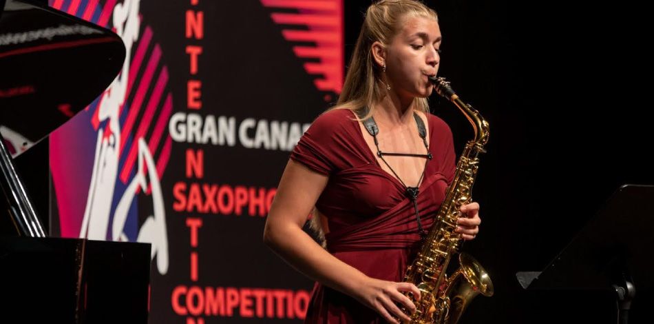 Gisela Dekort, alumna del Centre Superior, premiada al II Gran Canaria Internacional Saxophone Competition