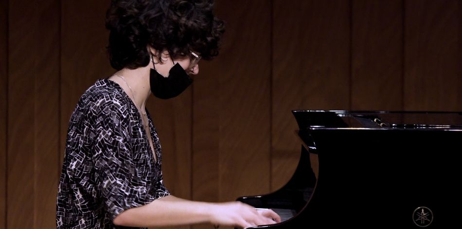 Aida Saco, graduada del Centre Superior Liceu, guanyadora de la Beca Fulbright del Ministeri de Cultura