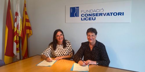 El Conservatori Liceu obre una nova etapa a la ciutat de Mataró, amb la signatura d’un conveni amb Maristes Valldemia