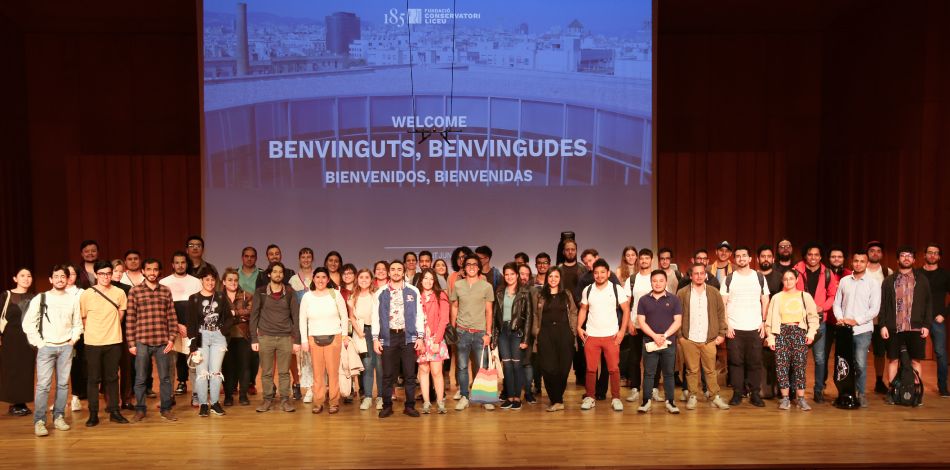Els estudiants de Màster del Centre Superior de la Fundació Conservatori Liceu inicien el nou curs acadèmic 2022-2023