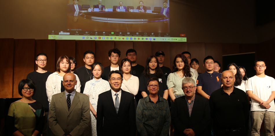 La Fundació Conservatori Liceu celebra l´acte de Benvinguda als estudiants d´intercanvi del Conservatori de Zhejiang de la Xina