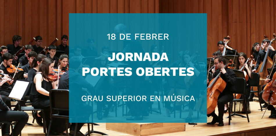 El Centre Superior de la Fundació Conservatori Liceu convoca les Jornades de Portes Obertes 2022