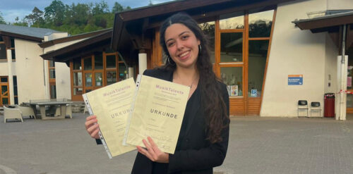 Irene Sánchez, becària Liceu Junior, guanya el primer premi de piano a la 23ª edició del MusikTalente de Limburg