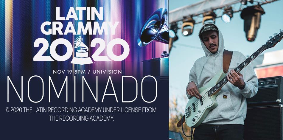 Pedro Campos, professor del Centre Superior Liceu, nominat als premis Latin Grammys 2020