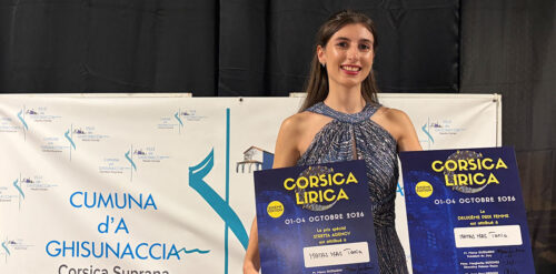 Tània Matas, estudiant del Conservatori Liceu, guanya dos premis al Concurs Internacional de Cant Corsica Lirica