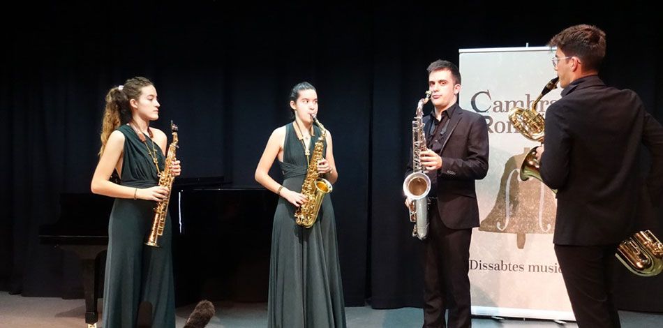 El Delia Quartet, format per alumnes del Centre Superior Liceu, guanya el segon premi al Concurs Internacional Cambra Romànica