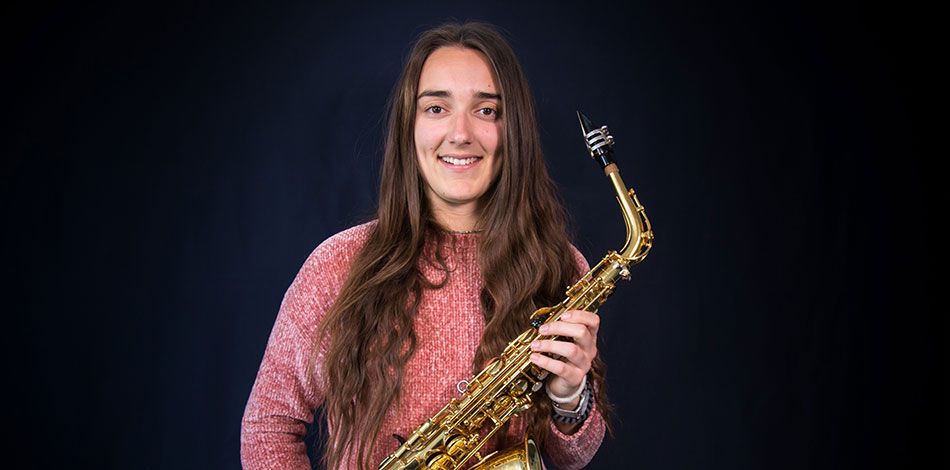 Maria Torres, exalumna del Centre Superior Liceu, guanyadora del Primer premi a l’ Elise Hall Competition for Emerging Saxophonists