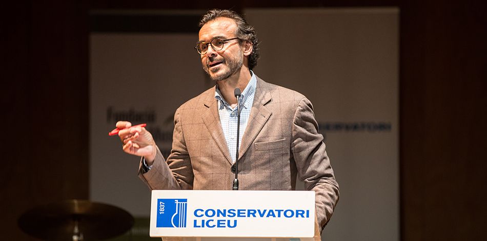 El Sr. Sergi Ferrer Salat, President de la Fundació Conservatori Liceu i de la Fundació de Música Ferrer-Salat, protagonista al diari Ara