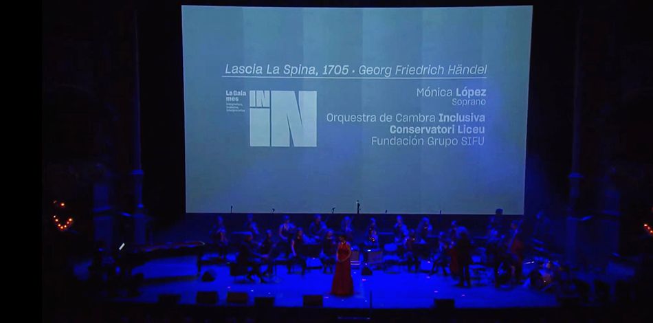 L’Orquestra de Cambra Inclusiva Conservatori Liceu – Sifu actua a la Gala més IN